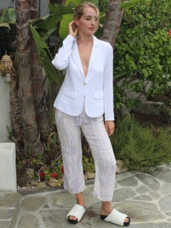 Linen Blazer -MOTHER || FRAME || RAILS Sales Store IMG 5243