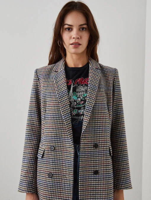 RAILS Jac Blazer - Cardinal Pine Multi 8 RAILS Jac Blazer - Cardinal Pine Multi -MOTHER || FRAME || RAILS Sales Store JAC CARDINALPINEMULTI 1