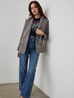 RAILS Jac Blazer - Cardinal Pine Multi -MOTHER || FRAME || RAILS Sales Store JAC CARDINALPINEMULTI 5