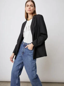 RAILS Jac Blazer - Black Twill -MOTHER || FRAME || RAILS Sales Store JAC BLACKTWILL 0446 991x 3283dbce fce7 4f4c a172 7f57ee1c2218