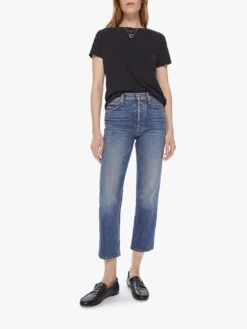 MOTHER The Tomcat Ankle Jean - Kneeling Stone