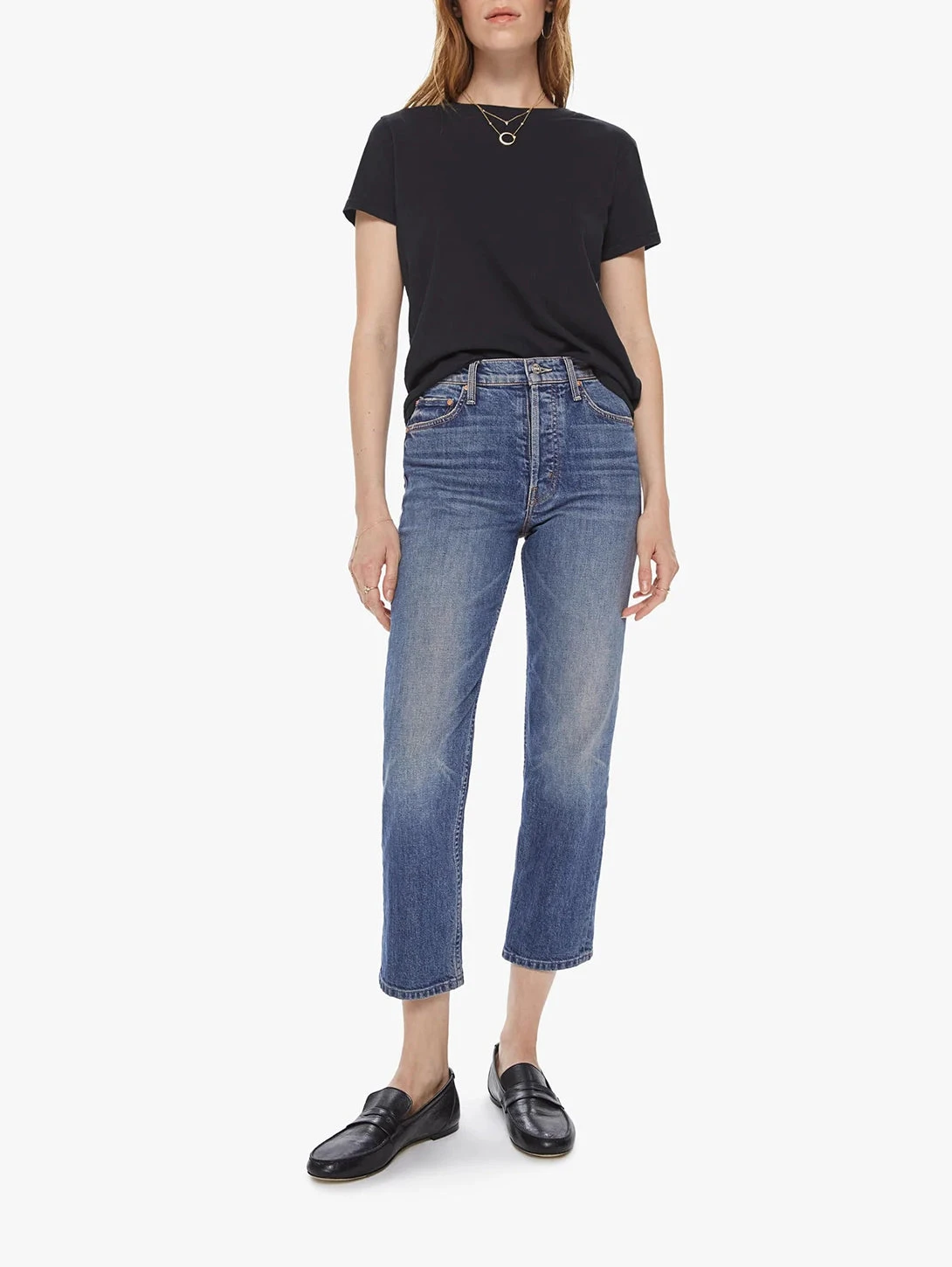 MOTHER The Tomcat Ankle Jean - Kneeling Stone 3 MOTHER The Tomcat Ankle Jean - Kneeling Stone