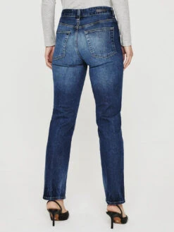 AG Jeans Saige High Rise Straight Jean - Gondola -MOTHER || FRAME || RAILS Sales Store LED1A99GOLA 6