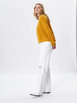 Glennon Cable Sweater - Dijon -MOTHER || FRAME || RAILS Sales Store LENNON 8574