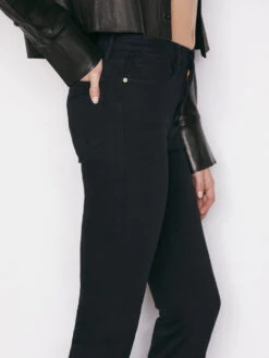 FRAME Le High Straight Jean - Film Noir 17 FRAME Le High Straight Jean - Film Noir -MOTHER || FRAME || RAILS Sales Store LHST403 FILM NOIR FRSU22EC WOMENS DAY 06 0020HR