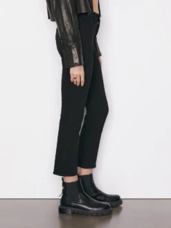 FRAME Le High Straight Jean - Film Noir 13 FRAME Le High Straight Jean - Film Noir -MOTHER || FRAME || RAILS Sales Store LHST403 FILM NOIR FRSU22EC WOMENS DAY 06 0024HR