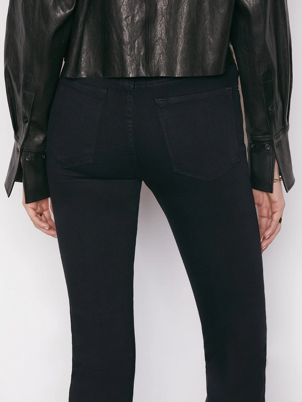 FRAME Le High Straight Jean - Film Noir 7 FRAME Le High Straight Jean - Film Noir - Image 5