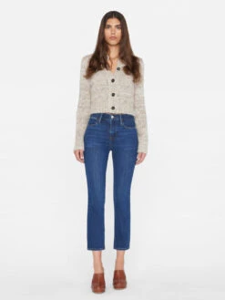 FRAME Le High Straight Jean - Majesty