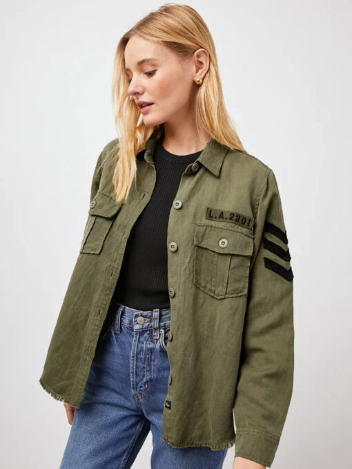RAILS Loren Jacket - Military 3 RAILS Loren Jacket - Military -MOTHER || FRAME || RAILS Sales Store LOREN OLIVEBLACKMILITARYSATINPATCHES 15170 767x 9f2a3e80 0a23 4db1 8adc d8538a7063fb