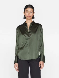 FRAME The Standard Shirt - Surplus -MOTHER || FRAME || RAILS Sales Store LWSH2434 SURPLUS 1578 TOP