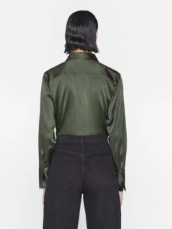 FRAME The Standard Shirt - Surplus -MOTHER || FRAME || RAILS Sales Store LWSH2434 SURPLUS 1606