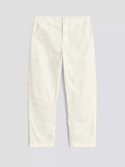 Rag & Bone Leyton Workwear Pant - Ivory -MOTHER || FRAME || RAILS Sales Store Leyton Workwear Cotton Pant 103 1
