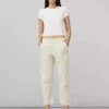 Rag & Bone Leyton Workwear Pant - Ivory -MOTHER || FRAME || RAILS Sales Store Leyton Workwear Cotton Pant 103 3