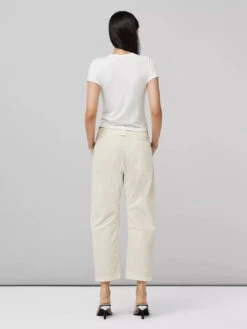 Rag & Bone Leyton Workwear Pant - Ivory -MOTHER || FRAME || RAILS Sales Store Leyton Workwear Cotton Pant 103 5