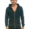 Bolt Zip Hoodie - Charcoal