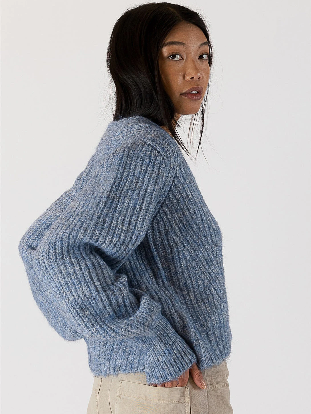 Matilda Cardigan - Blue 4 Matilda Cardigan - Blue - Image 2