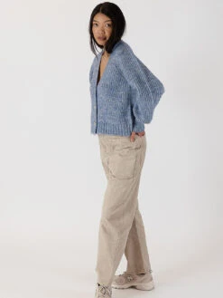 Matilda Cardigan - Blue 12 Matilda Cardigan - Blue -MOTHER || FRAME || RAILS Sales Store MATILDA F23 BLUE MARL 6