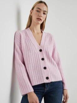 RAILS Morgan Cardigan - Lilac