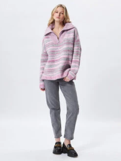 Murphy Zip Sweater - Incense -MOTHER || FRAME || RAILS Sales Store MURPHY 7092