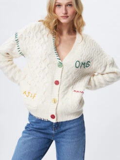 Murray Cardigan - Pampas -MOTHER || FRAME || RAILS Sales Store MURRAY 8389