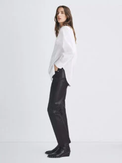 Rag & Bone Maxine Shirt - White -MOTHER || FRAME || RAILS Sales Store Maxine Cotton Poplin Button Down Shirt 100 2