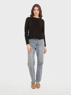 Shaker Distressed Sweater -MOTHER || FRAME || RAILS Sales Store N11042 Black 4 1024x1024 2x 78e4a88d d2d7 4500 9a14 f919f2235007