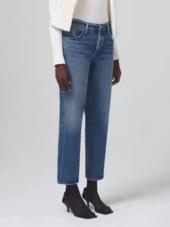 CITIZENS OF HUMANITY Neve Slung Relaxed Jean - Oasis -MOTHER || FRAME || RAILS Sales Store NEVESLUNGRELAXEDJEAN OASIS 1