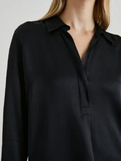 RAILS Nissa Shirt - Black -MOTHER || FRAME || RAILS Sales Store NISSA BLACK 3