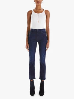 MOTHER Mid Rise Dazzler Ankle Jean - Now Or Never