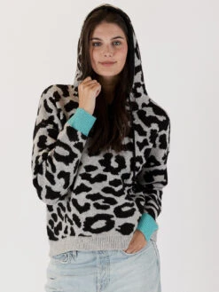 MOTHER || FRAME || RAILS Sales Store -MOTHER || FRAME || RAILS Sales Store NYLA F23 LIGHT GREY PRINT 1