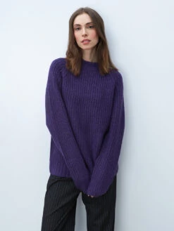 LINE Olive Sweater - Sky