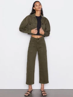 FRAME Pocket Utility Pant - Washed Fatigue