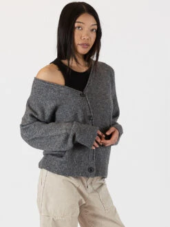 Roman Cardigan - Dark Grey