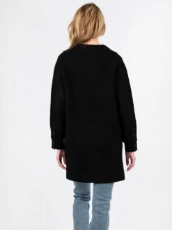 Stanley Shacket - Black -MOTHER || FRAME || RAILS Sales Store STANLEY BLACK back1 1 FINISHED