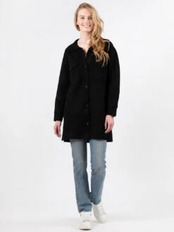 Stanley Shacket - Black -MOTHER || FRAME || RAILS Sales Store STANLEY BLACK main1 1 FINISHED