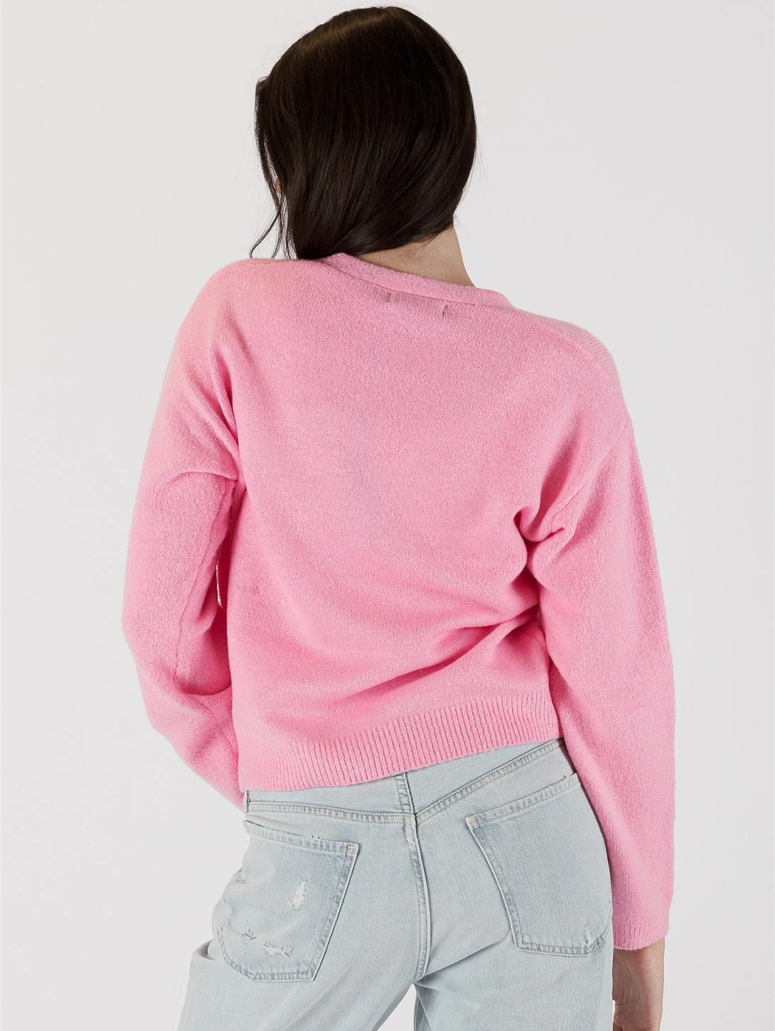 Stella Jewel Cardigan - Pink 5 Stella Jewel Cardigan - Pink - Image 3