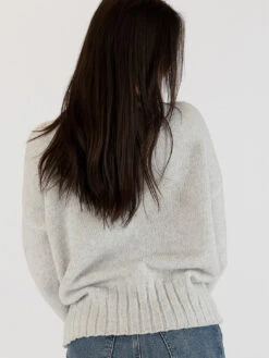 Tanya Crew Sweater -MOTHER || FRAME || RAILS Sales Store TANYA F23 ICE 4