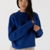 Timmy Crew Sweater 2 Timmy Crew Sweater -MOTHER || FRAME || RAILS Sales Store TIMMY F23 COBALT BLUE 3