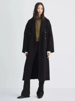 MOTHER || FRAME || RAILS Sales Store 27 Rag & Bone Thea Splittable Coat - Black