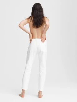 Rag & Bone Dre Low Slim Boyfriend - White -MOTHER || FRAME || RAILS Sales Store WDD21S2643C0WT 100 D