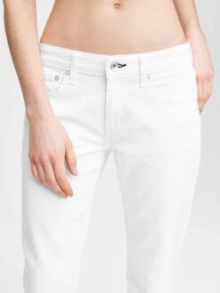 Rag & Bone Dre Low Slim Boyfriend - White -MOTHER || FRAME || RAILS Sales Store WDD21S2643C0WT 100 E