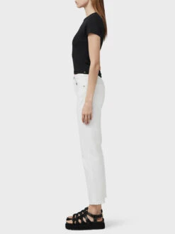 Rag & Bone Harlow Mid Rise Straight Jean - White -MOTHER || FRAME || RAILS Sales Store WDD23S2934CPOW 100 D 1