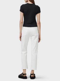 Rag & Bone Harlow Mid Rise Straight Jean - White -MOTHER || FRAME || RAILS Sales Store WDD23S2934CPOW 100 E 1