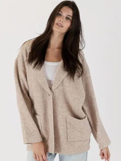 Winston Blazer Sweater - Oat