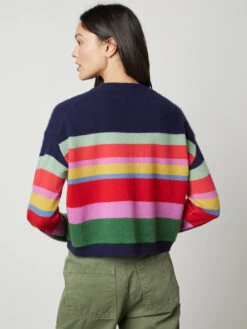 Velvet Kacey Stripe Sweater -MOTHER || FRAME || RAILS Sales Store cash class kacey06 multi brylie05 vine 0028