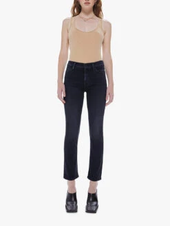 MOTHER Mid Rise Dazzler Ankle Jean - Deep End