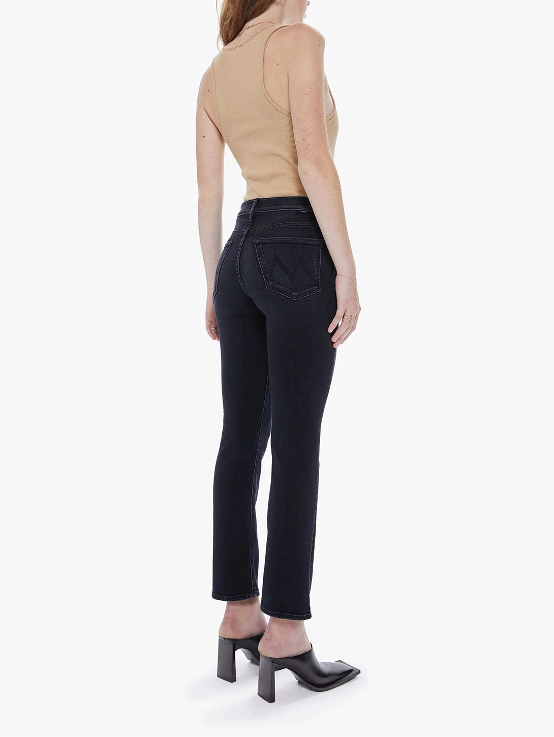 MOTHER Mid Rise Dazzler Ankle Jean - Deep End 5 MOTHER Mid Rise Dazzler Ankle Jean - Deep End - Image 3