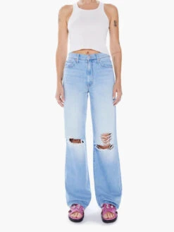 MOTHER The Maven Heel Jean - Ripped Off