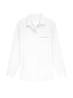 Velvet Muholland Linen Shirt 21 Velvet Muholland Linen Shirt -MOTHER || FRAME || RAILS Sales Store mullholland04 flat white