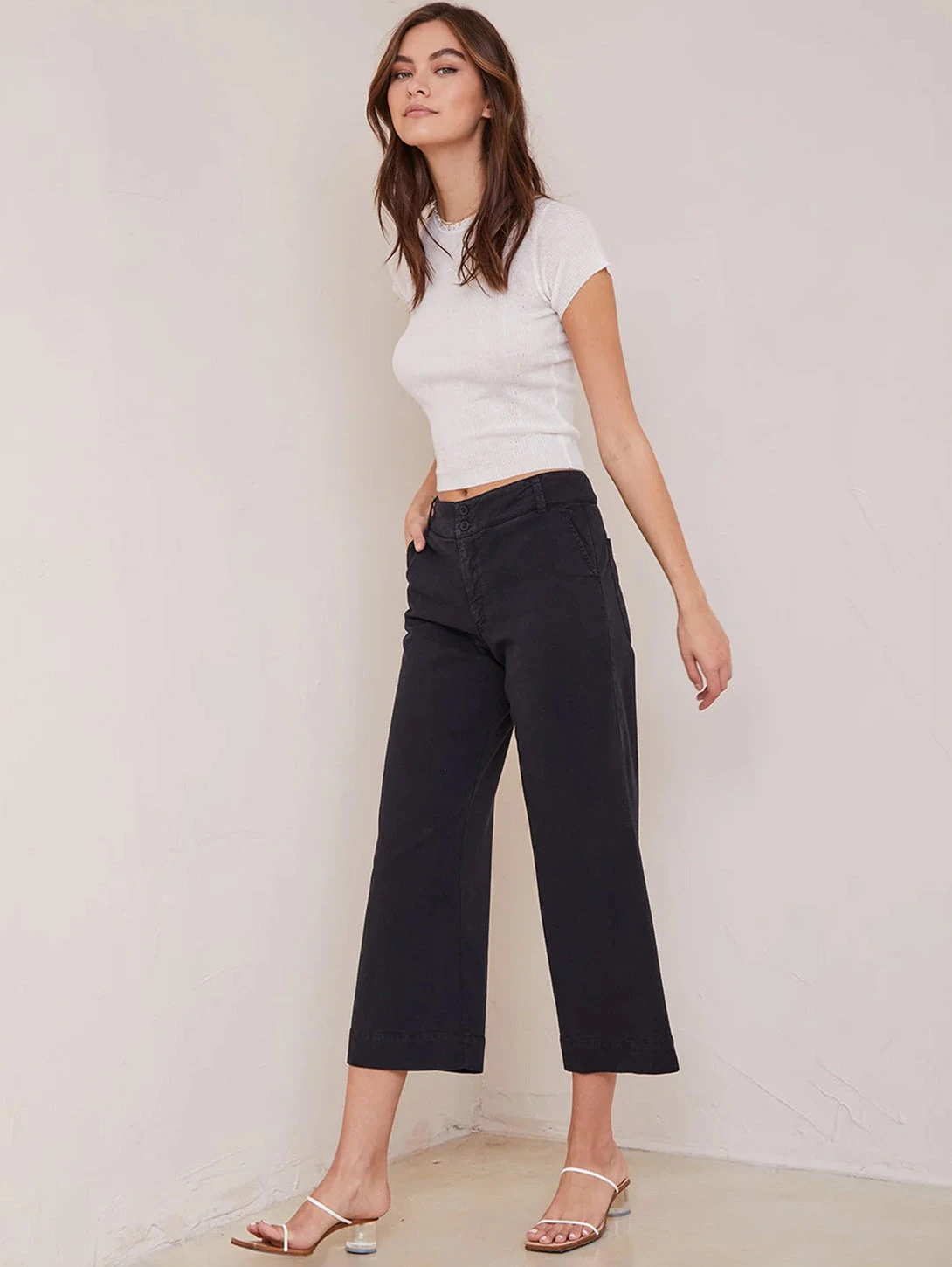 Saige Wide Crop Pant 9 Saige Wide Crop Pant - Image 7
